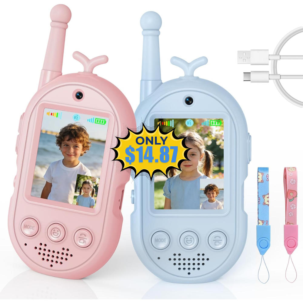 2 Pack Rechargeable Walkie Talkie Deal: Save 5% at DealsFinders.com