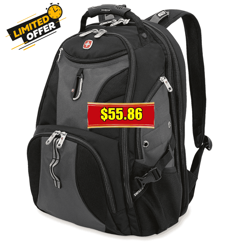 SWISSGEAR ScanSmart TSA Laptop Backpack Deal at SwissGear