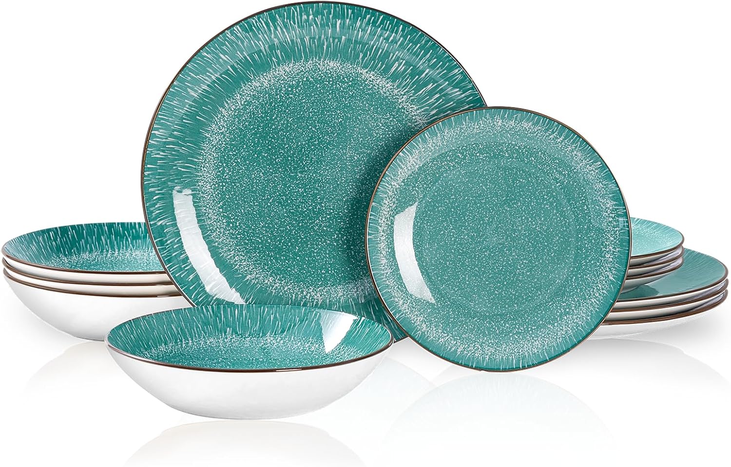 Bestone 12-Piece Dinnerware Set just $39.99 at Amazon