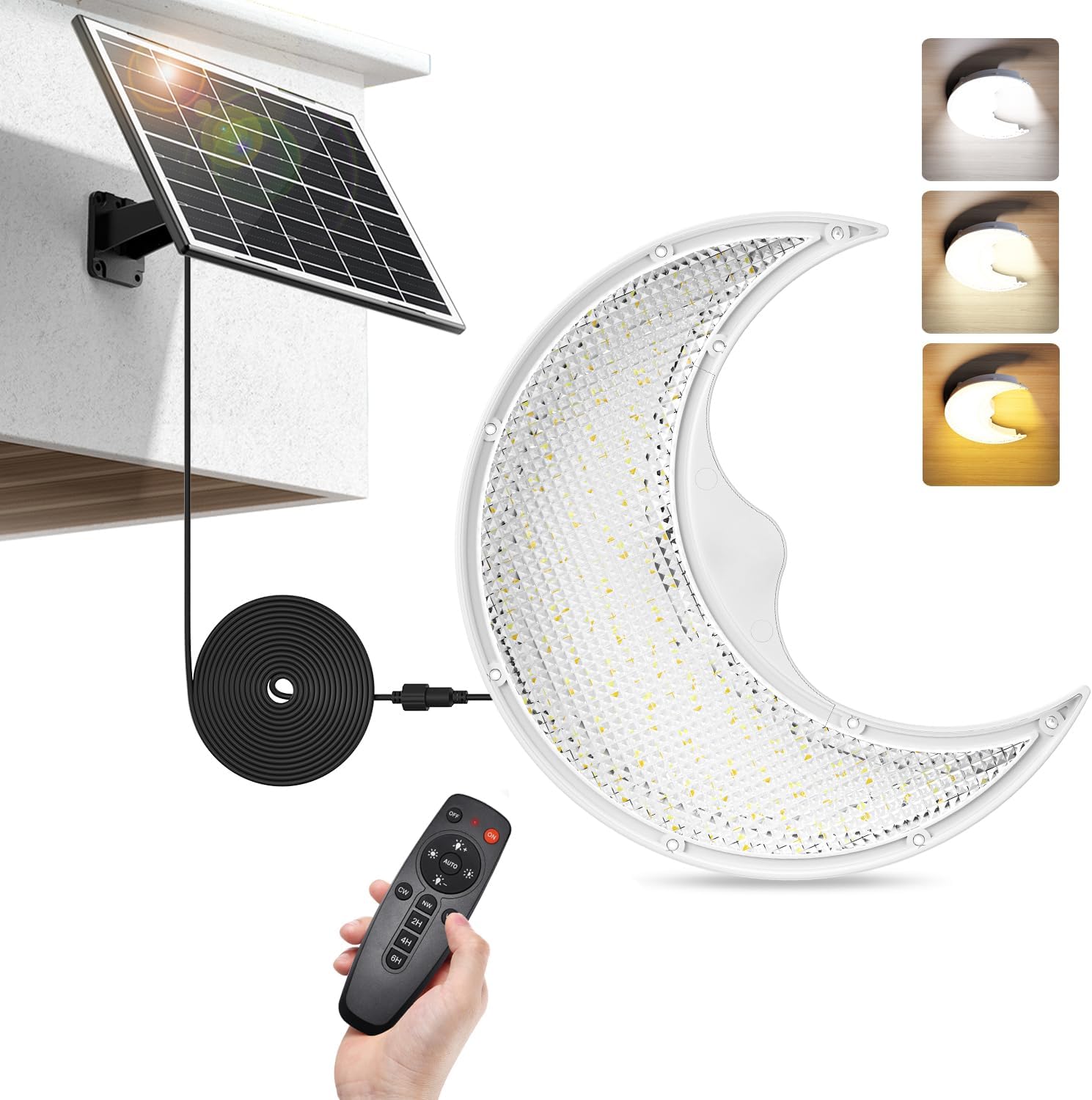 SunBonar Solar Moon Lights Indoor/Outdoor ONLY $29.99 at Amazon