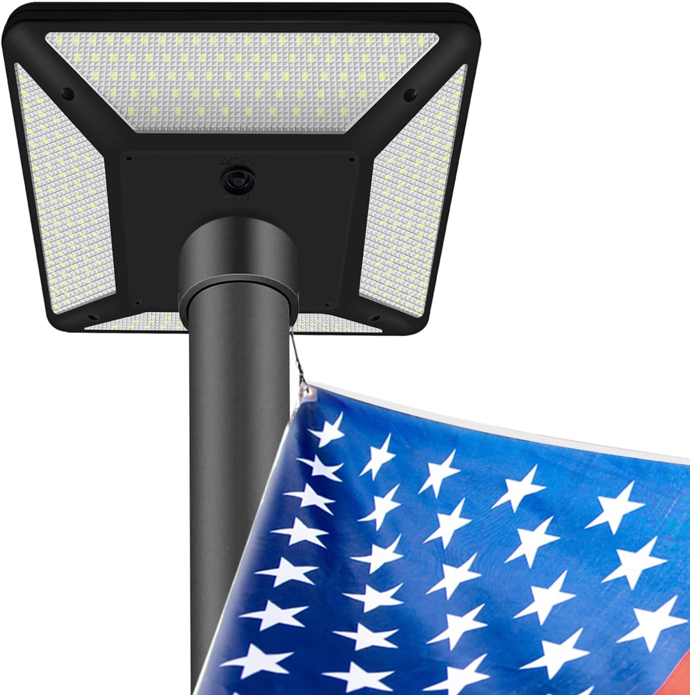 RAYSLIT Flag Pole Light Solar Powered Solar F ONLY $38.24 at Amazon