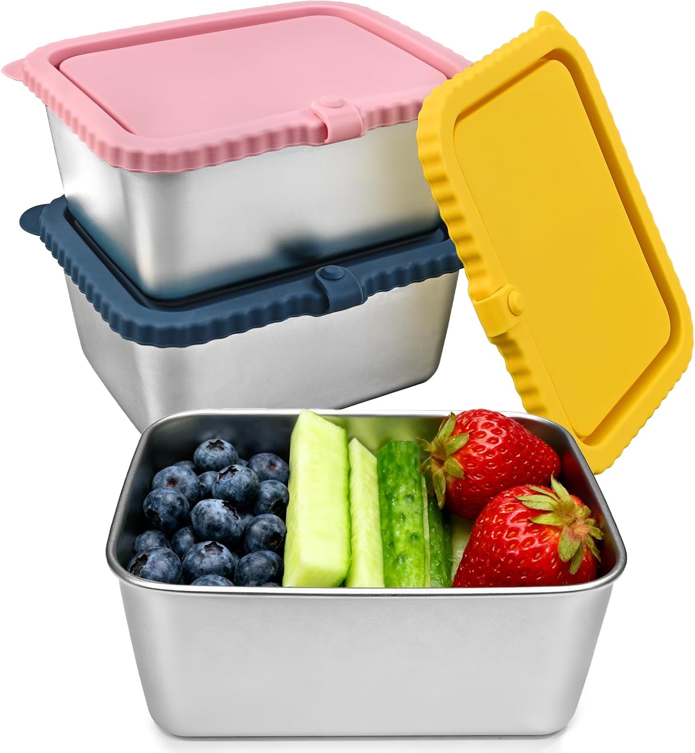 FRUIID 3-Pack Stainless Steel Food Storage Containers just $19.99 at Amazon