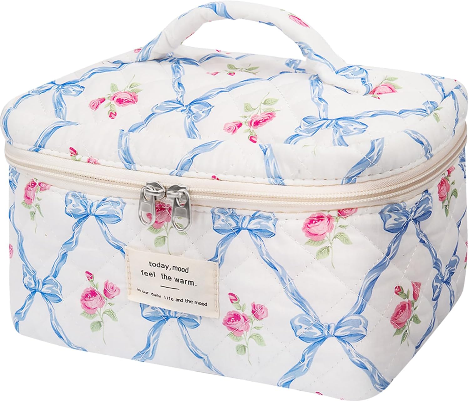 Gosect Large Makeup Bag (Blue Butterfly) just $11.99 at Amazon