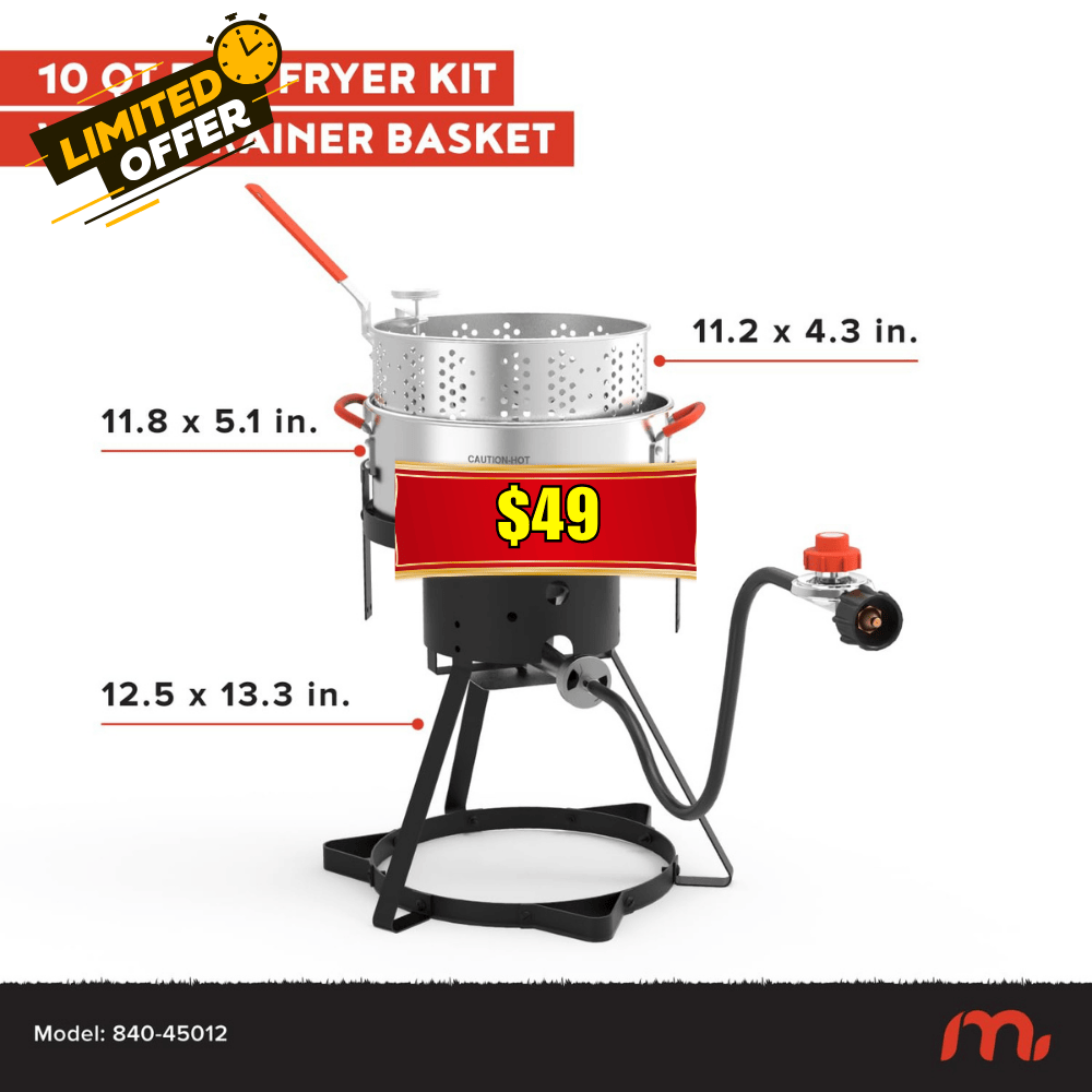 Aluminum Fish Fryer Kit