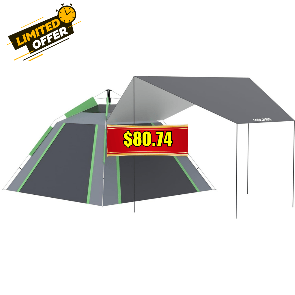 Golabs 3-4 Person Instant Camping Tent