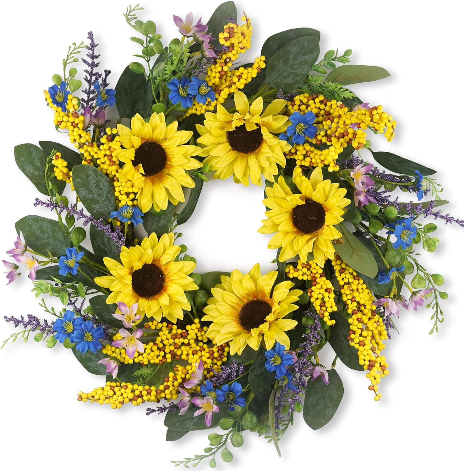 Homekaren Wreaths for Spring and Summer 22 in ONLY $27.99 at Amazon