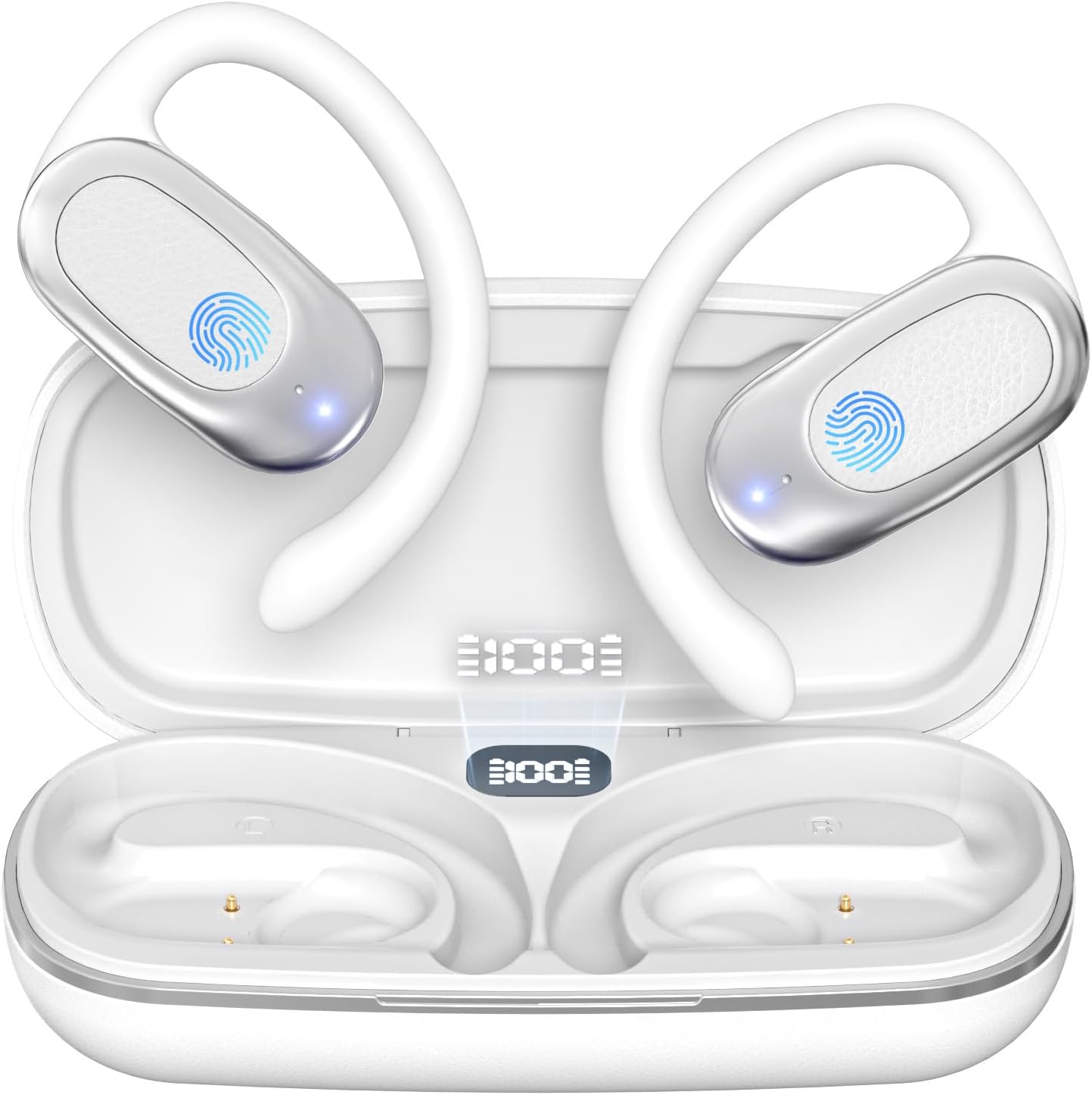 Open Ear Wireless Headphones Air Conduction E ONLY $12.99 at Amazon