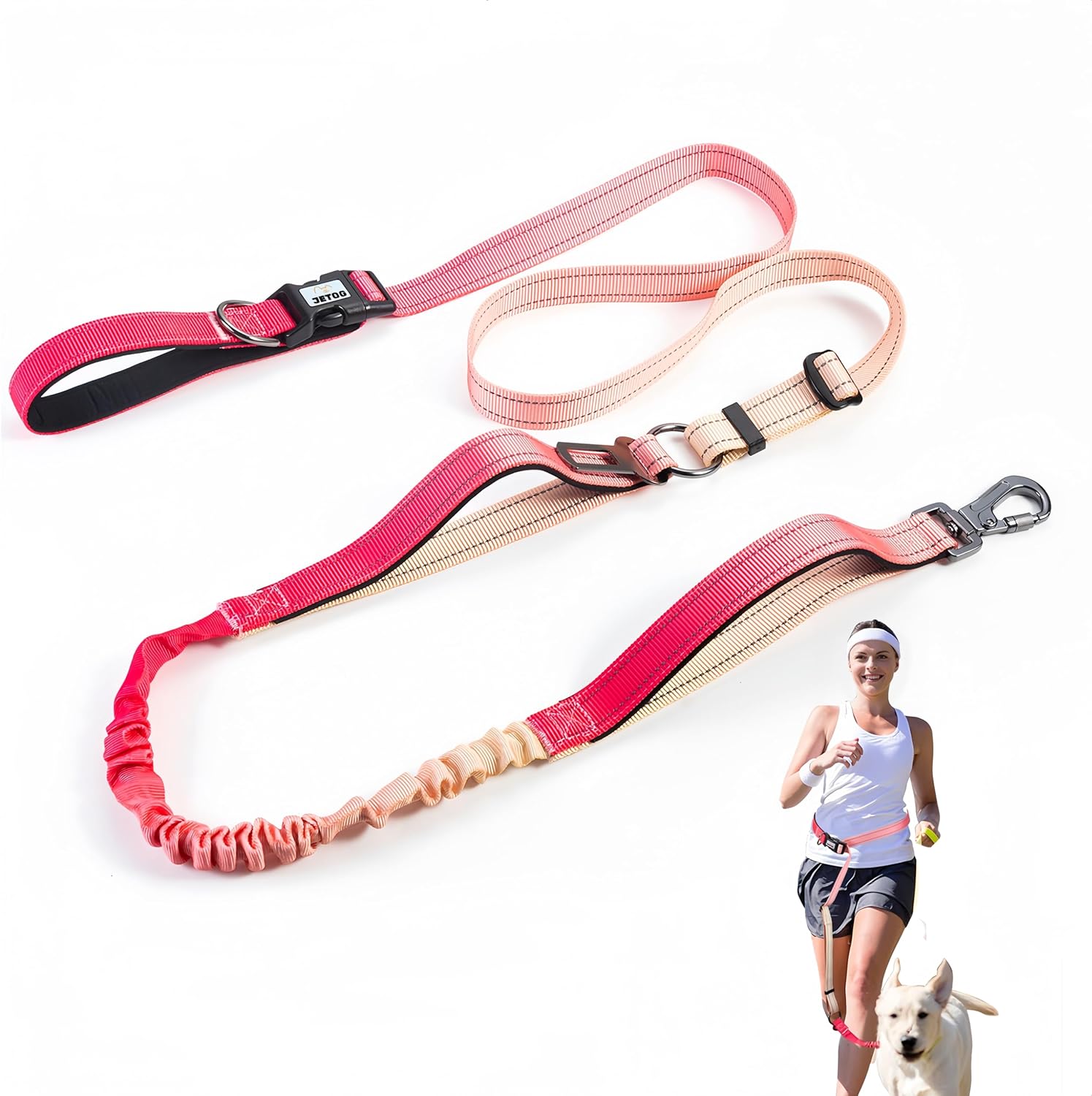 JETOG Heavy Duty Hands Free Dog Leash ONLY $26.97 at Amazon