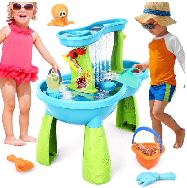 2-Tier Rain Pond Activity Play Table Deal at Walmart: Save $29.10