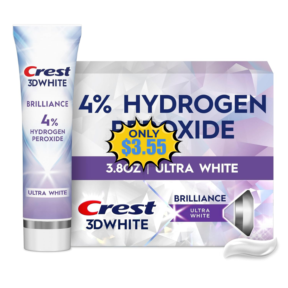 Crest 3D White Brilliance Whitening Toothpaste