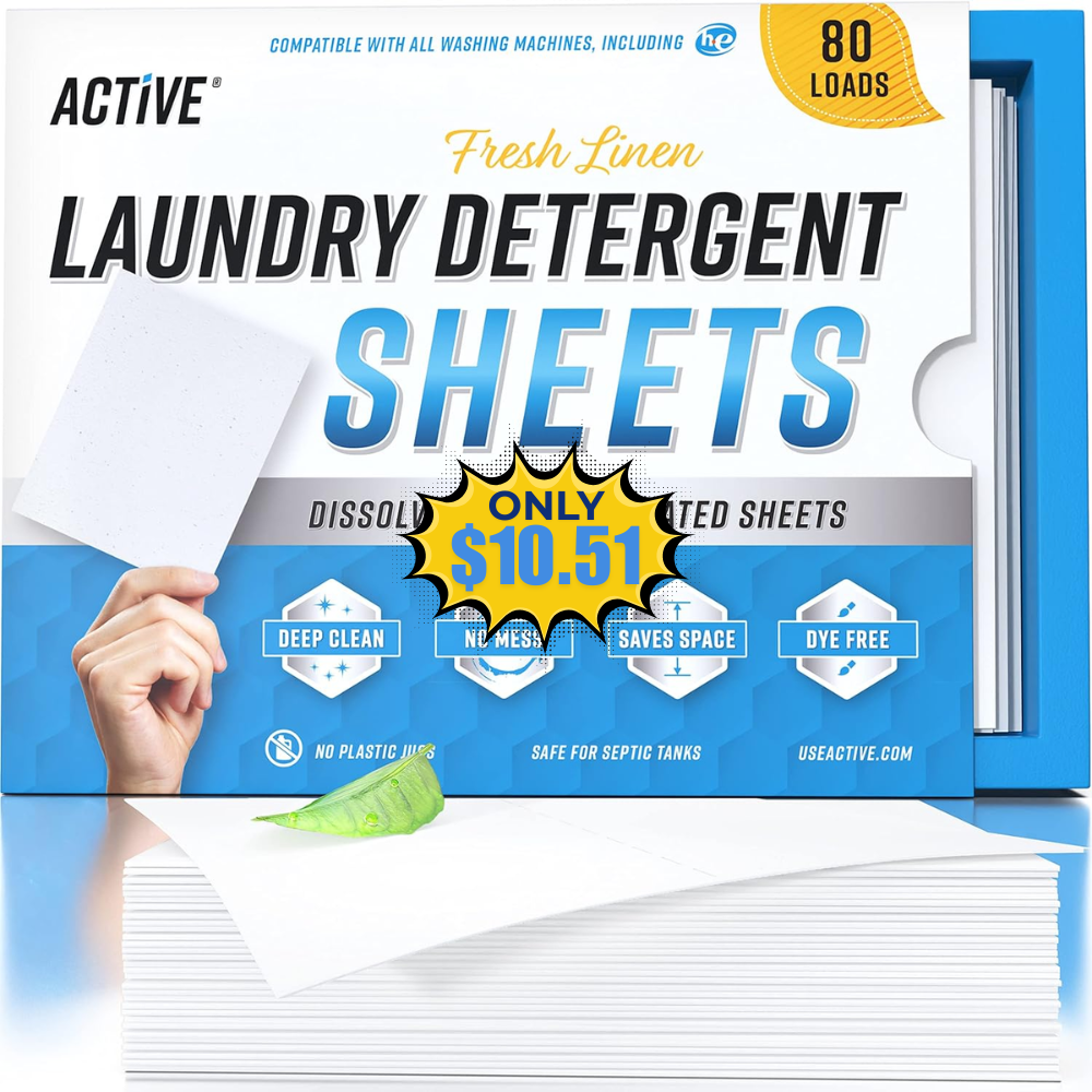 Laundry Detergent Sheets Eco Washing Strips