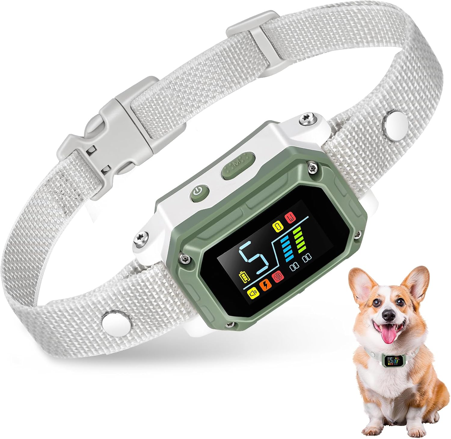 Dog Bark Collar for Large Medium Small Dogs ONLY $20.99 at Amazon