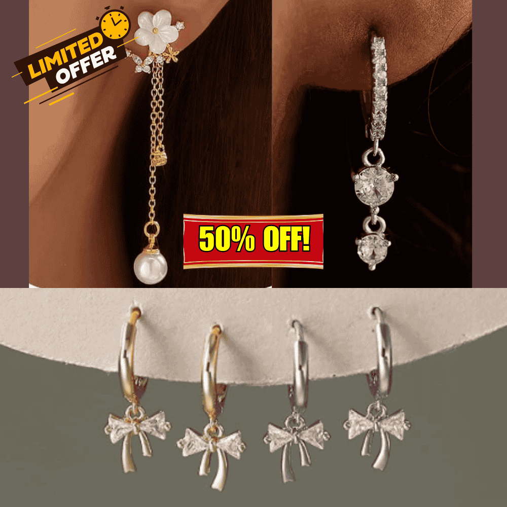 Dangle Earrings for Women 14K Deal: Save 50% at SHOP HERE