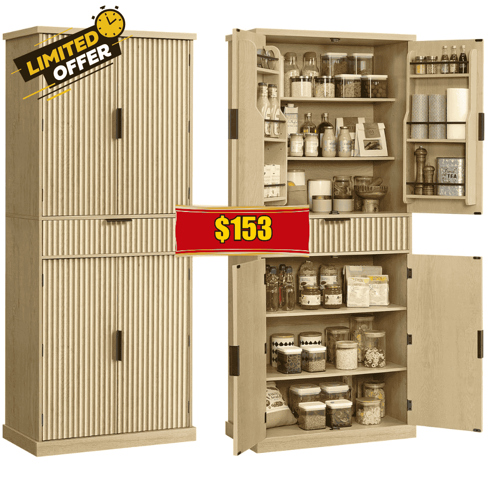 70.6-Inch Tall Storage Cabinet Deal at Store