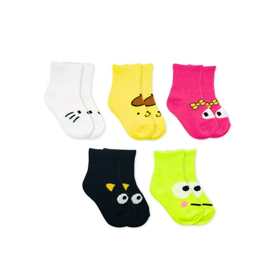 Hello Kitty Friends Baby & Toddler Girl Socks 5-Pack just $9.97 at Walmart