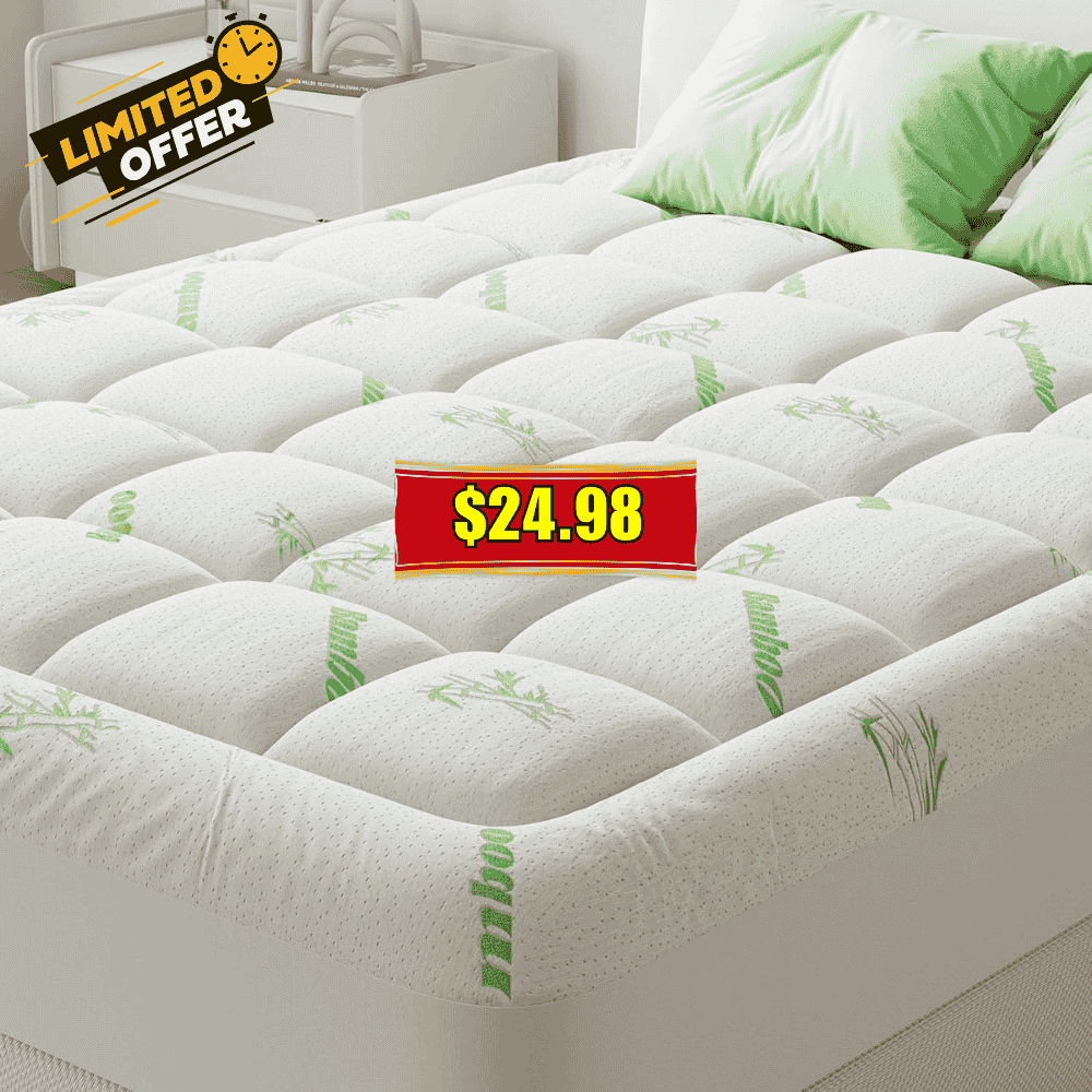 DUMOS Queen Size Mattress Topper Deal: Save 50% at DUMOS