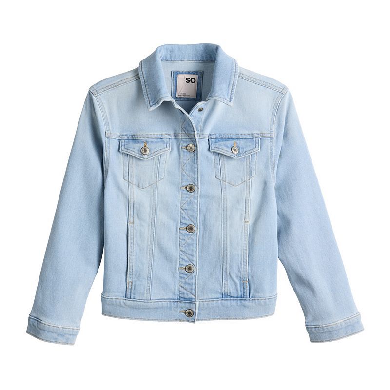 Girls 6-20 SO Essential Denim Jacket just $XX at Kohl’s