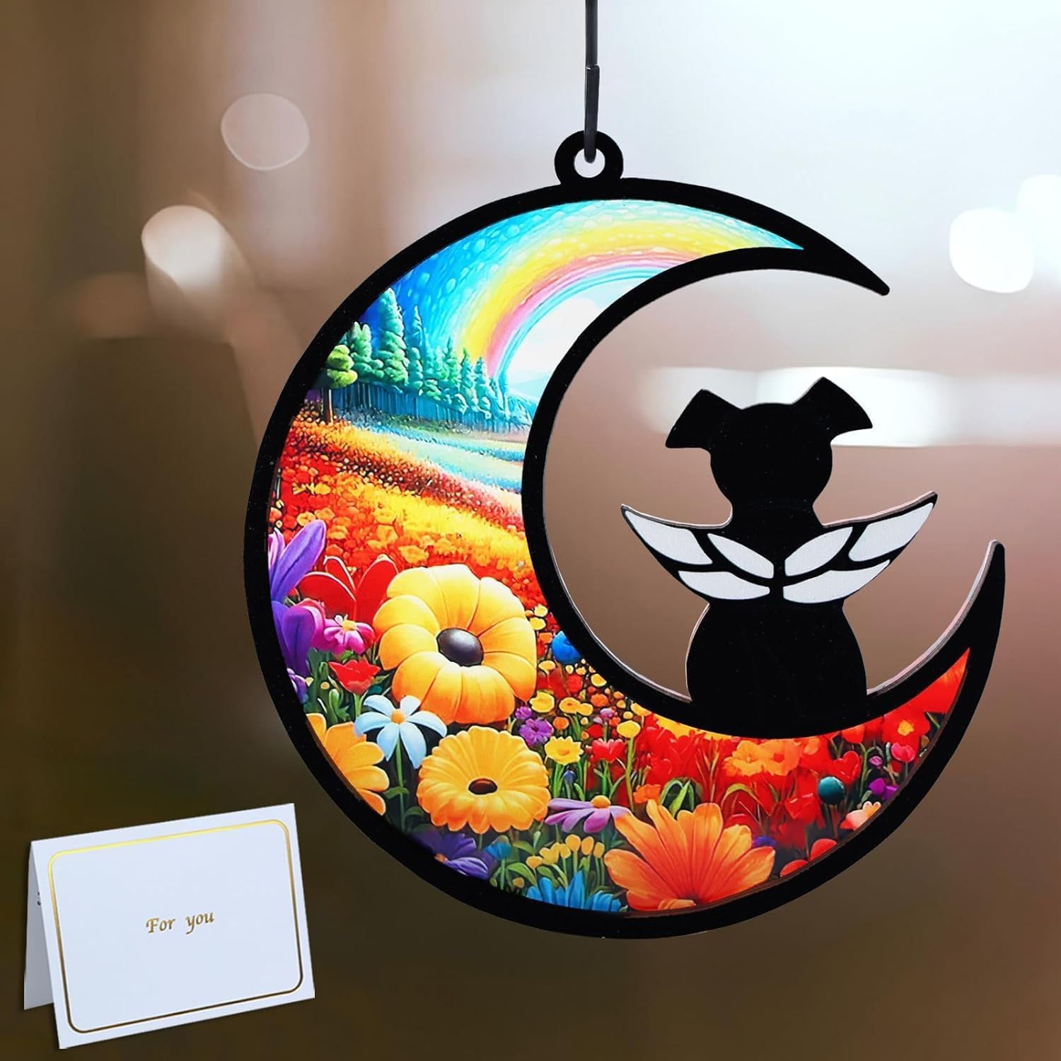 XBUYTO Dog Memorial Suncatcher just $4.99 at Amazon