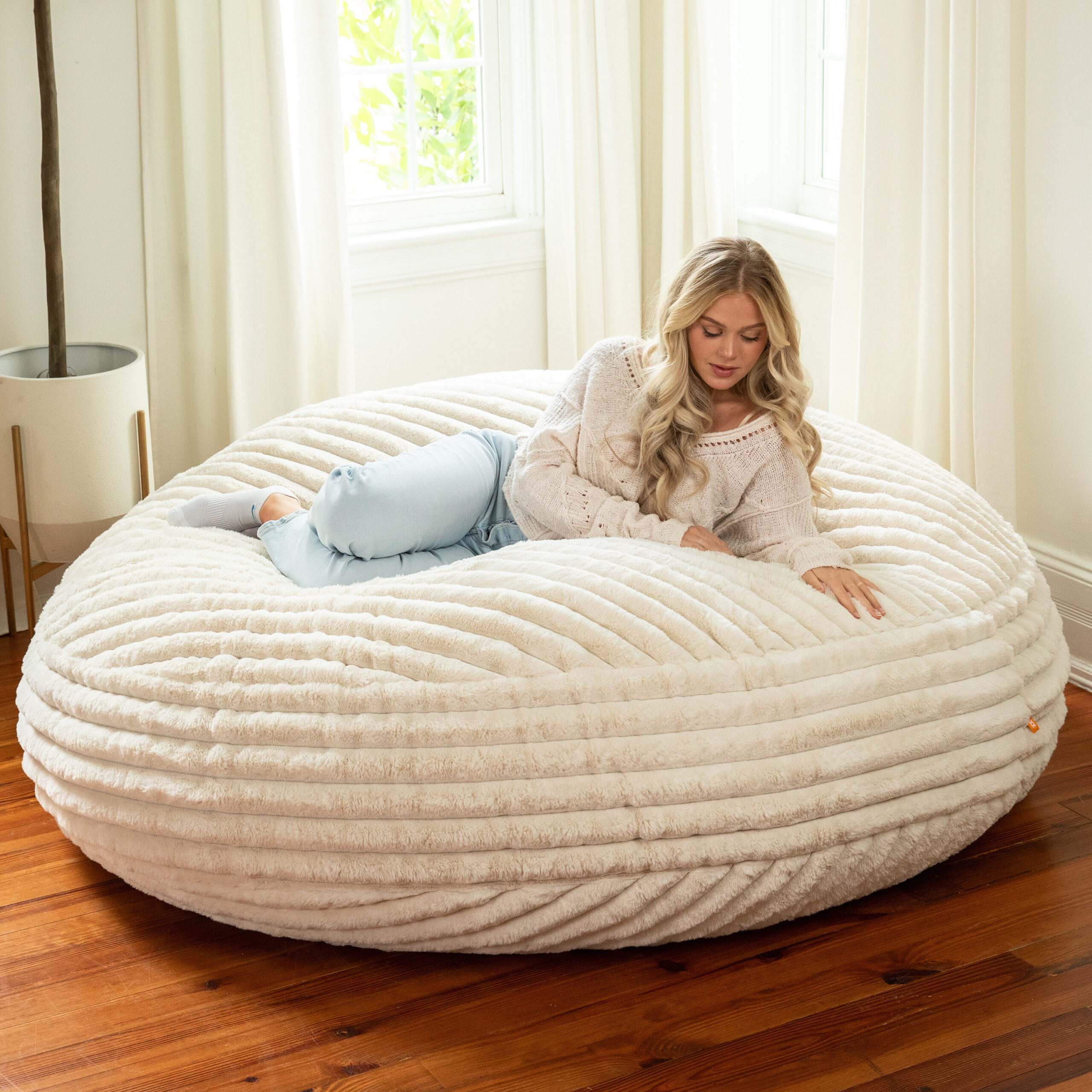 Trule 6-Foot Cocoon Large Bean Bag Chair just $179.99 at Wayfair