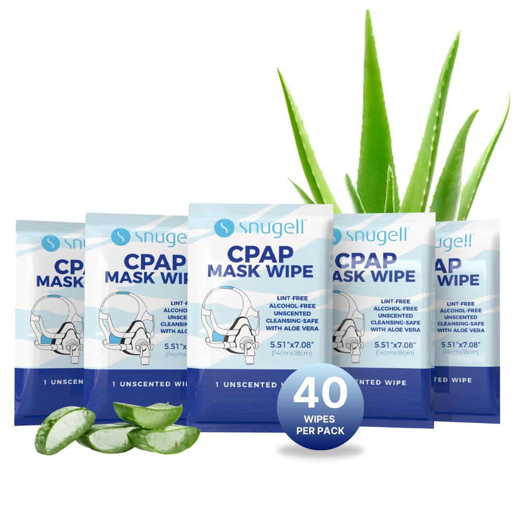 Snugell CPAP Mask Wipes – 40-Pack just $3.99 at Amazon