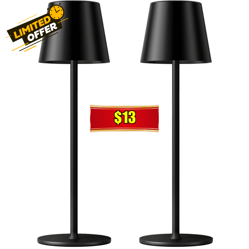 Kakanuo Cordless Table Lamp, 2-Pack