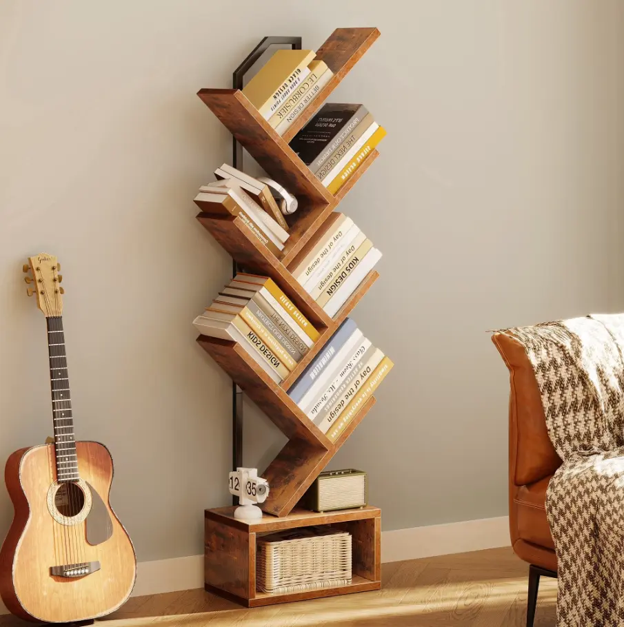 Casacomoda 6-Tier Tree Bookshelf Deal at Walmart: Save $16