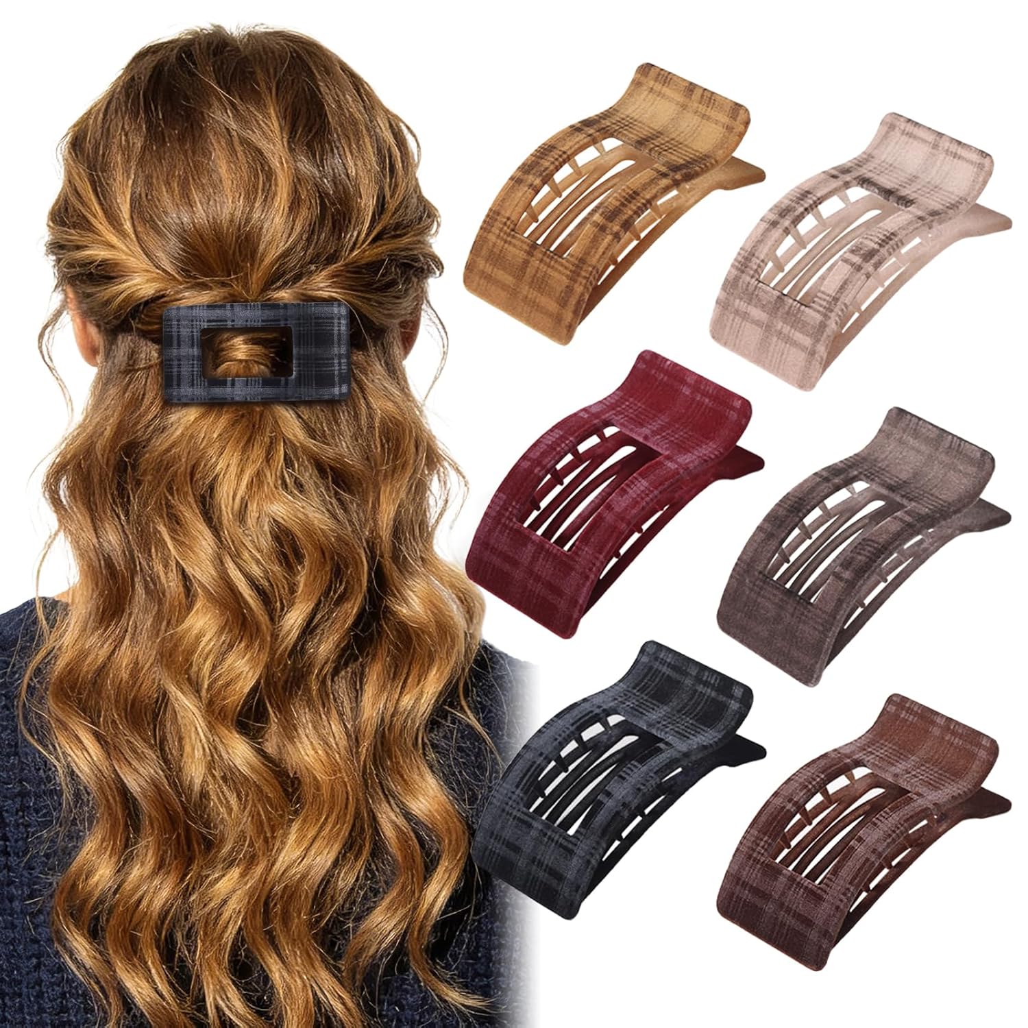 Flat Claw Clips for Thin Fine Hair just $9.99 at Amazon