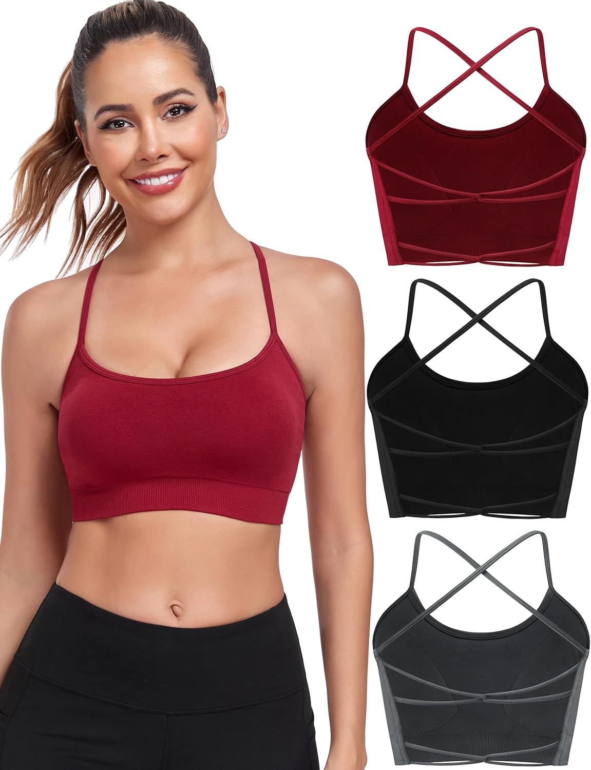 Lusait Sports Bras for Women: Just $12.99 at Amazon