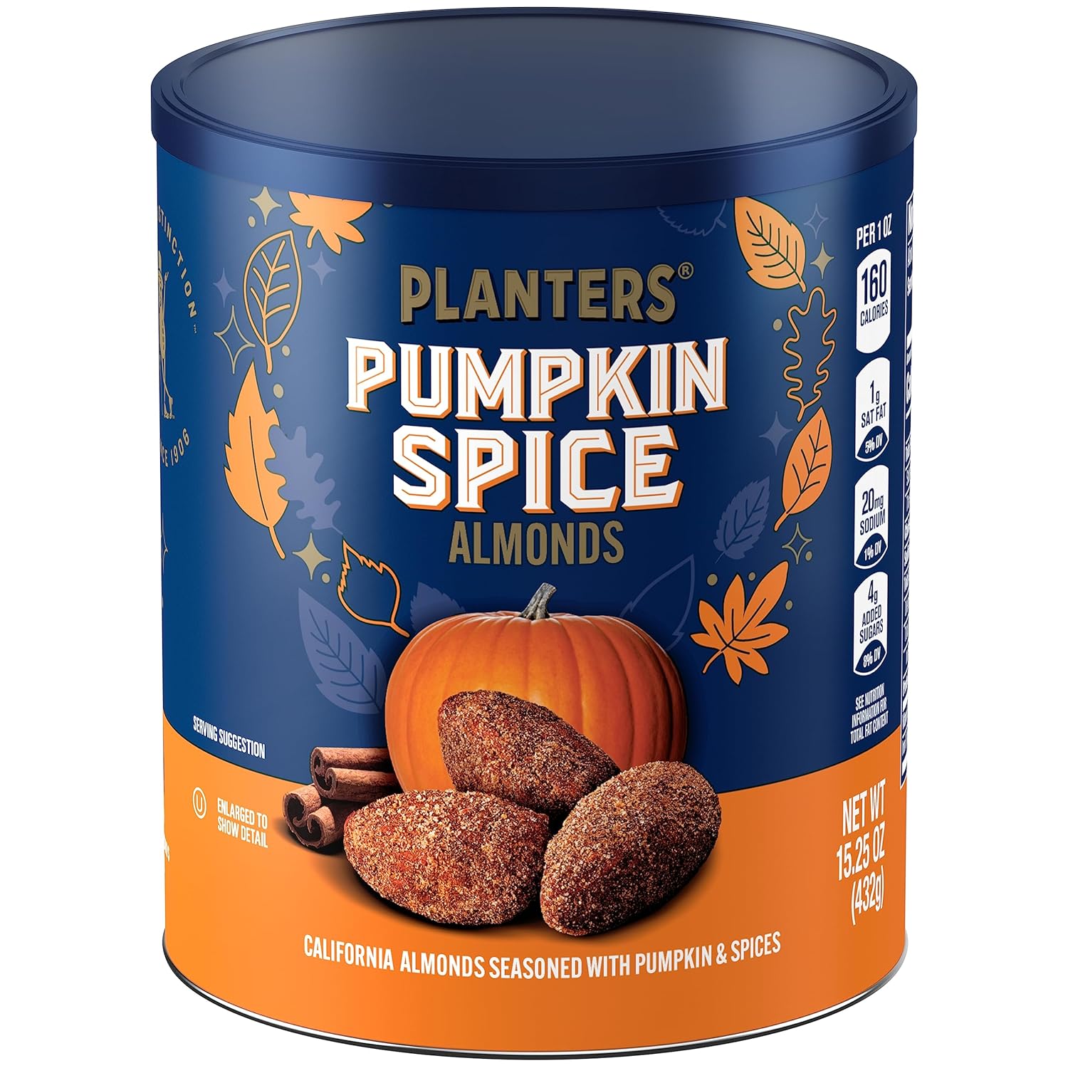 Planters Pumpkin Spice Almonds $2.74 Shipped at Amazon