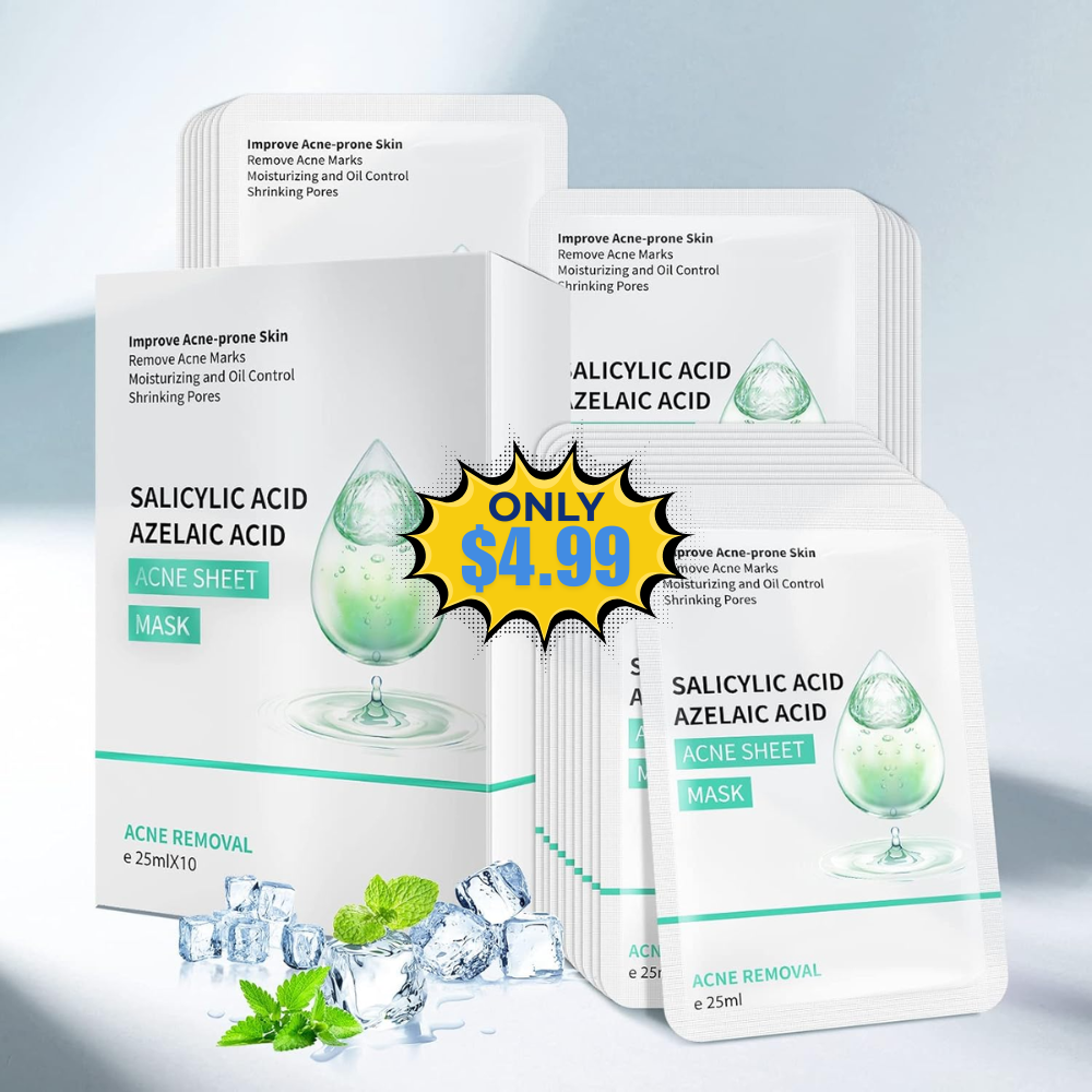 Anti Acne Face Masks Skin Care, 10 Sheets