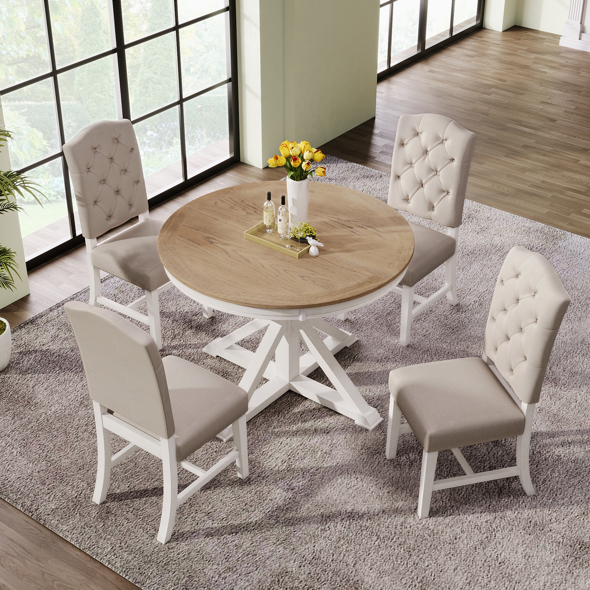 Ophelia & Co. Dining Table Set for 4 just $299.99 at Wayfair