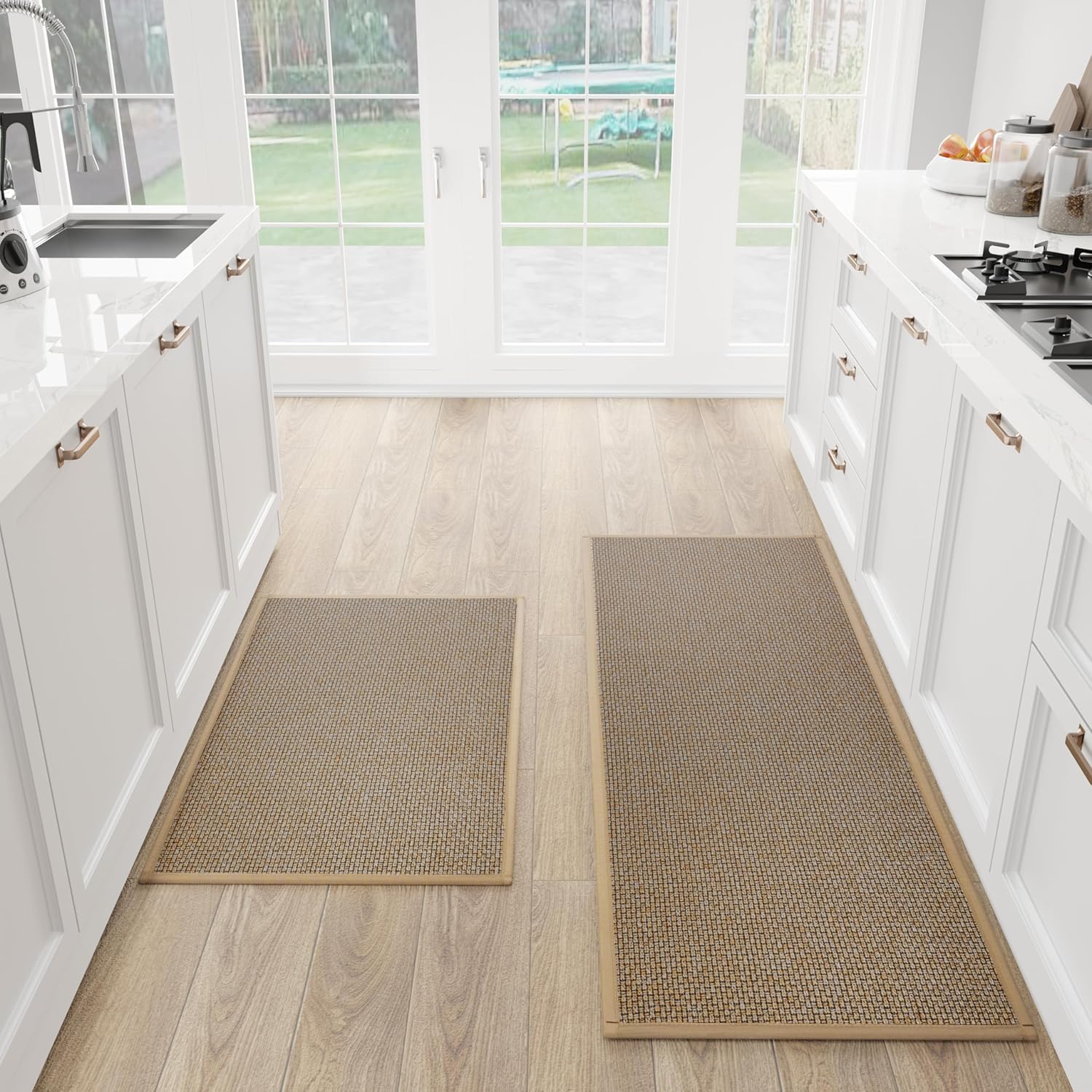 SUMLANS Kitchen Mat Set of 2 PCS ONLY $18.95 at Amazon