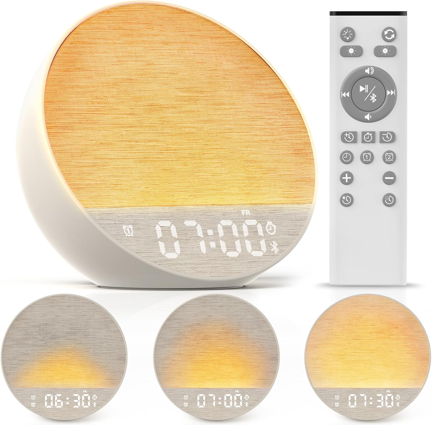 Tap-to-Snooze Sunrise Alarm Clock with Sound Machine just $XX at Amazon