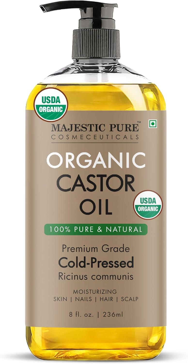 Majestic Pure Oil – USDA Organic Castor Oil just $10.99 at Amazon