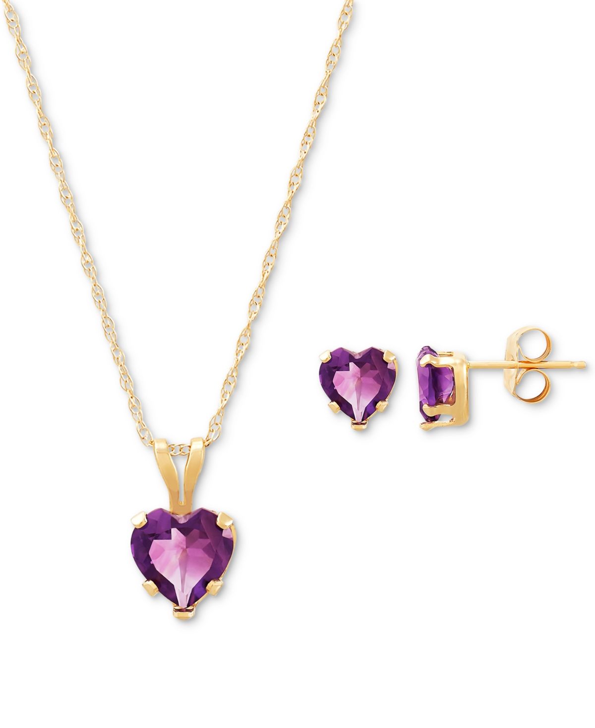 Macy’s 3-pc. Set Amethyst Jewelry just $129 at Macy’s