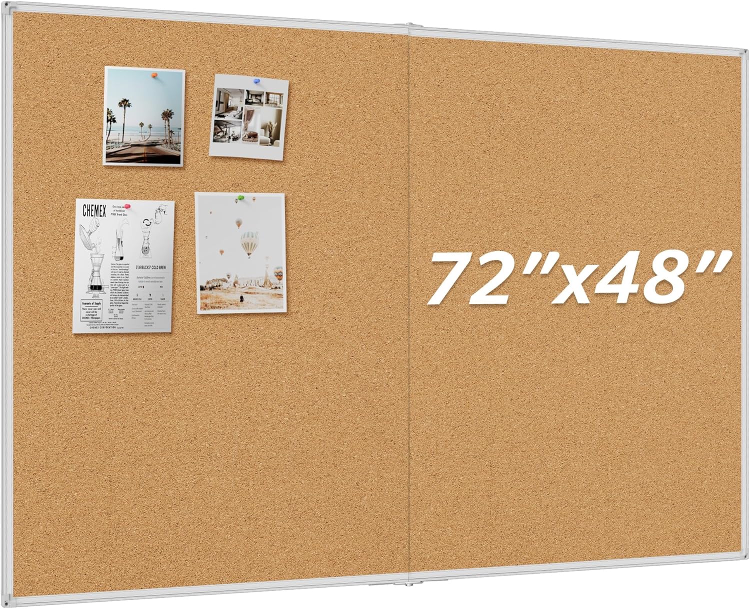 MaxGear Foldable Notice Boards 72″ x 48″ ONLY $94.46 at Amazon