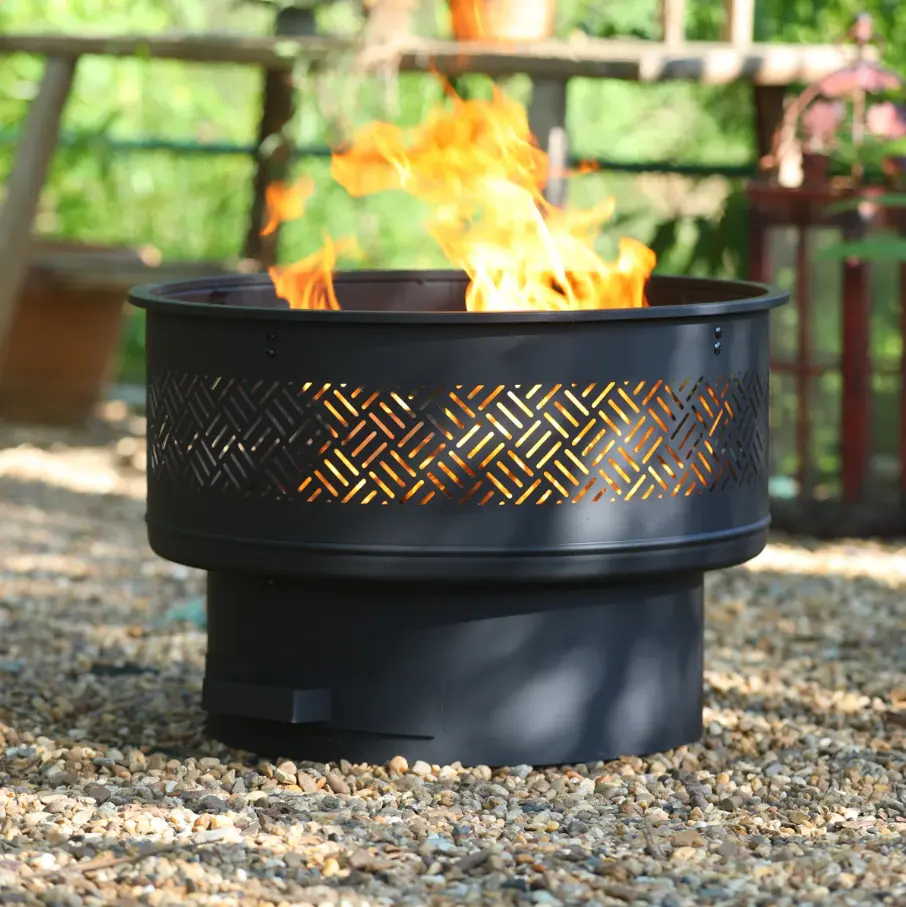 26″ Wood Burning Fire Pits With Grill & Lid ONLY $122.99 at Wayfair
