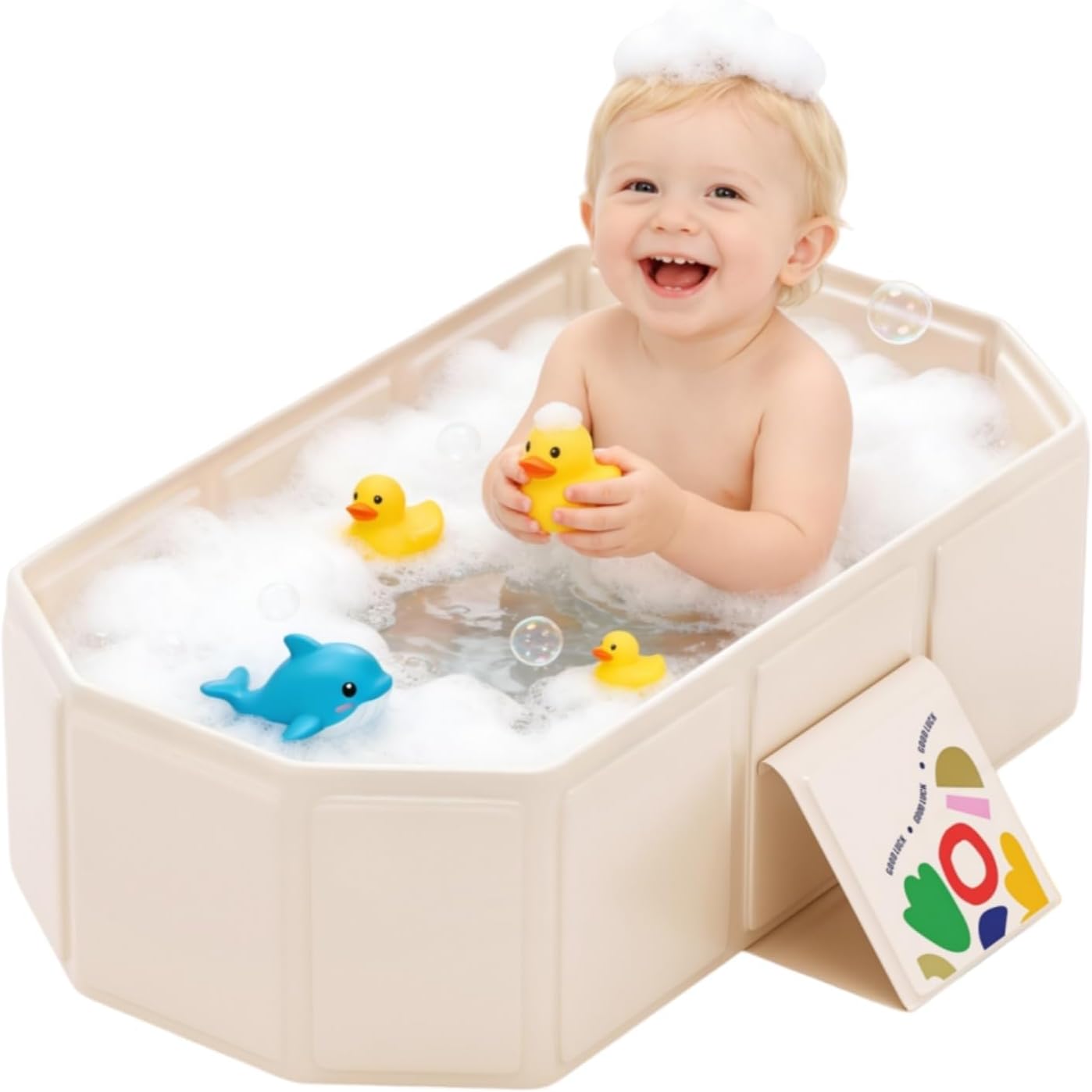 IcyByte Foldable Kids Bathtub ONLY $19.99 at Amazon