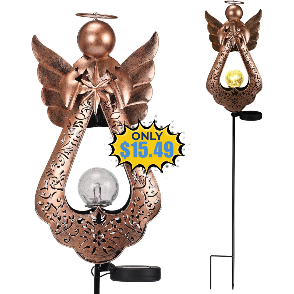 Edenseelake Angel Solar Lights Stake