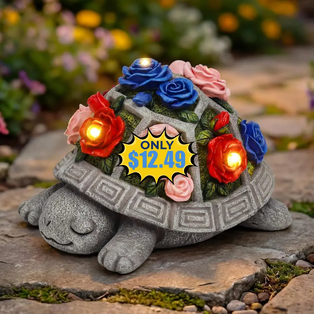 Solar Garden Turtle Statue Deal at Walmart