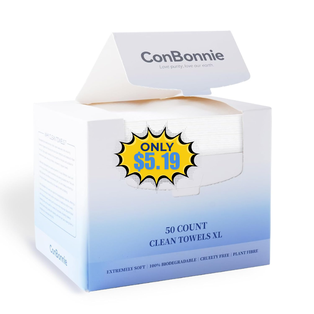 10″×12″ Biobased Facial Towels Deal: Save 5% at DealsFinders.com