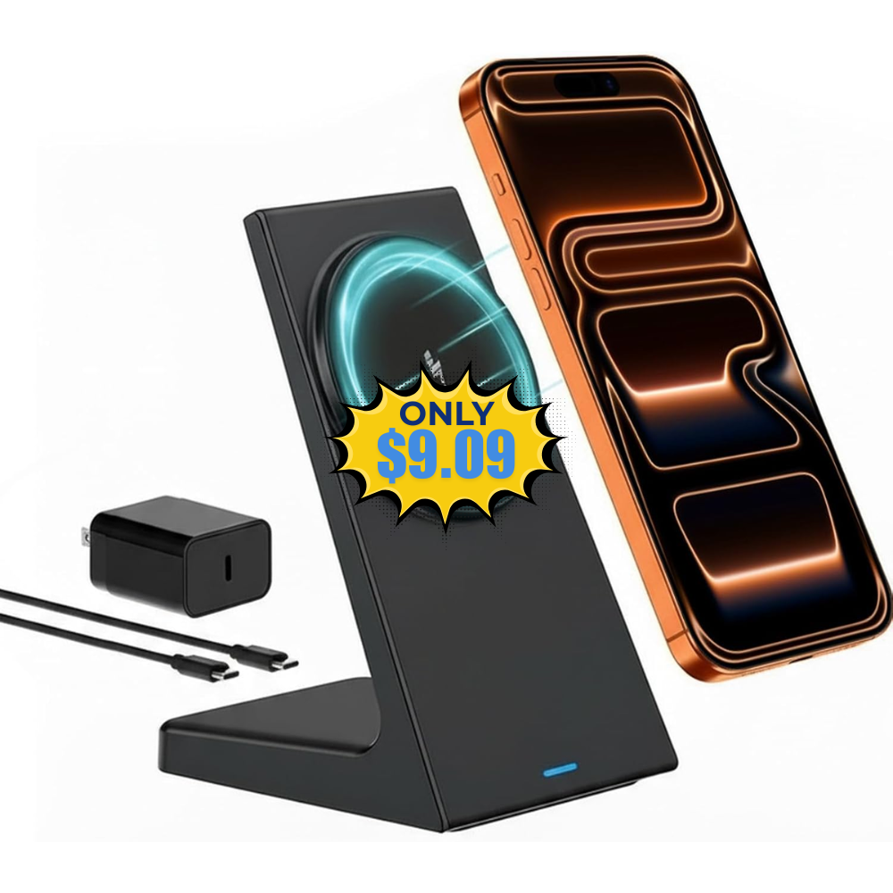 Magnetic Wireless Charger Stand Deal: Save 30% at DealsFinders.com