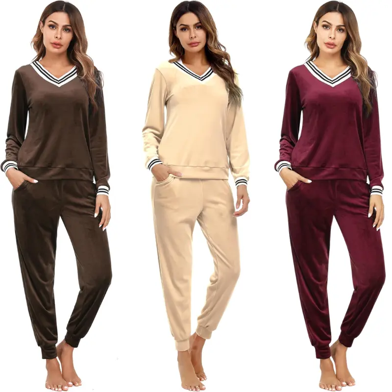 Two Piece Sweatsuits Sets with Pocket