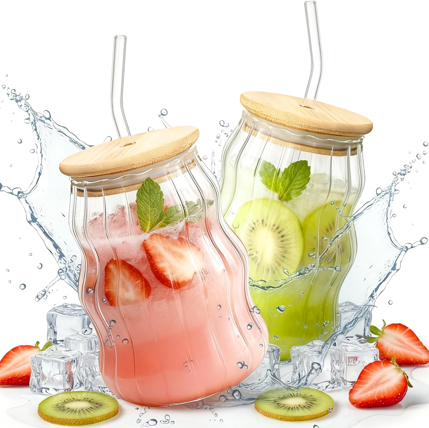 2 Packs Cute Glass Tumbler Deal: Save 33% at SHOP HERE