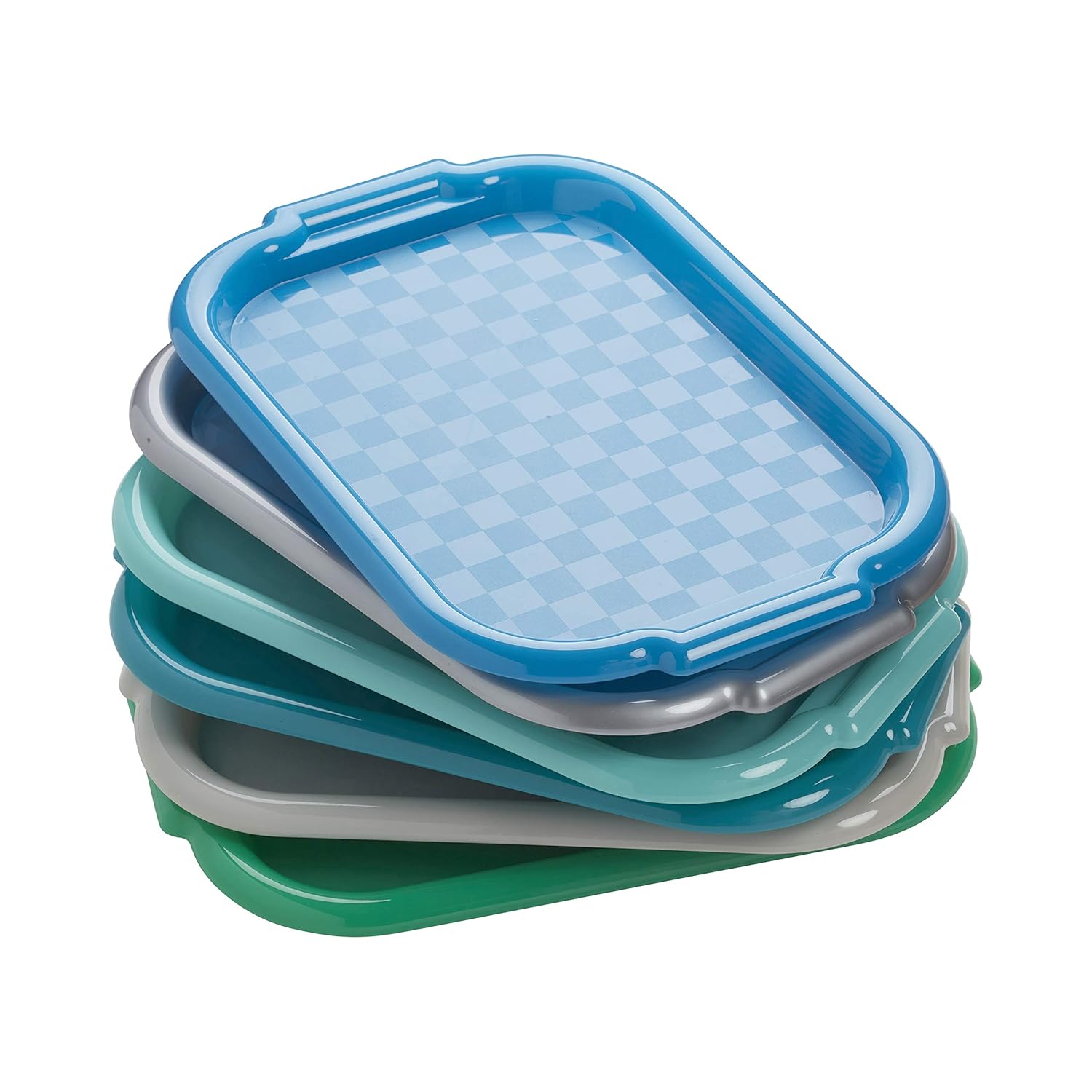 6 Piece Colorful Plastic Art Trays for Kids Deal: Save 42%