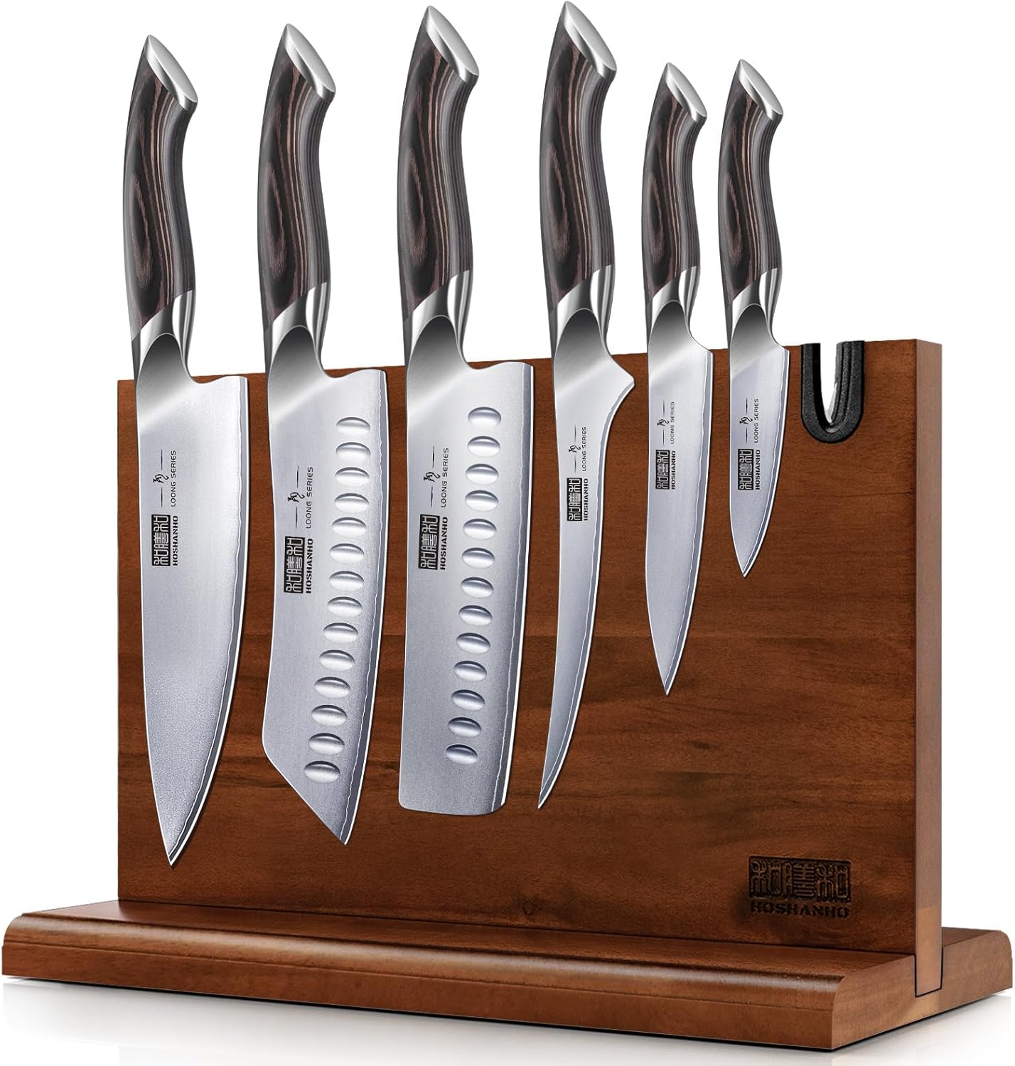 HOSHANHO 7 Pieces Kitchen Knife Set ONLY $126.61 at Amazon
