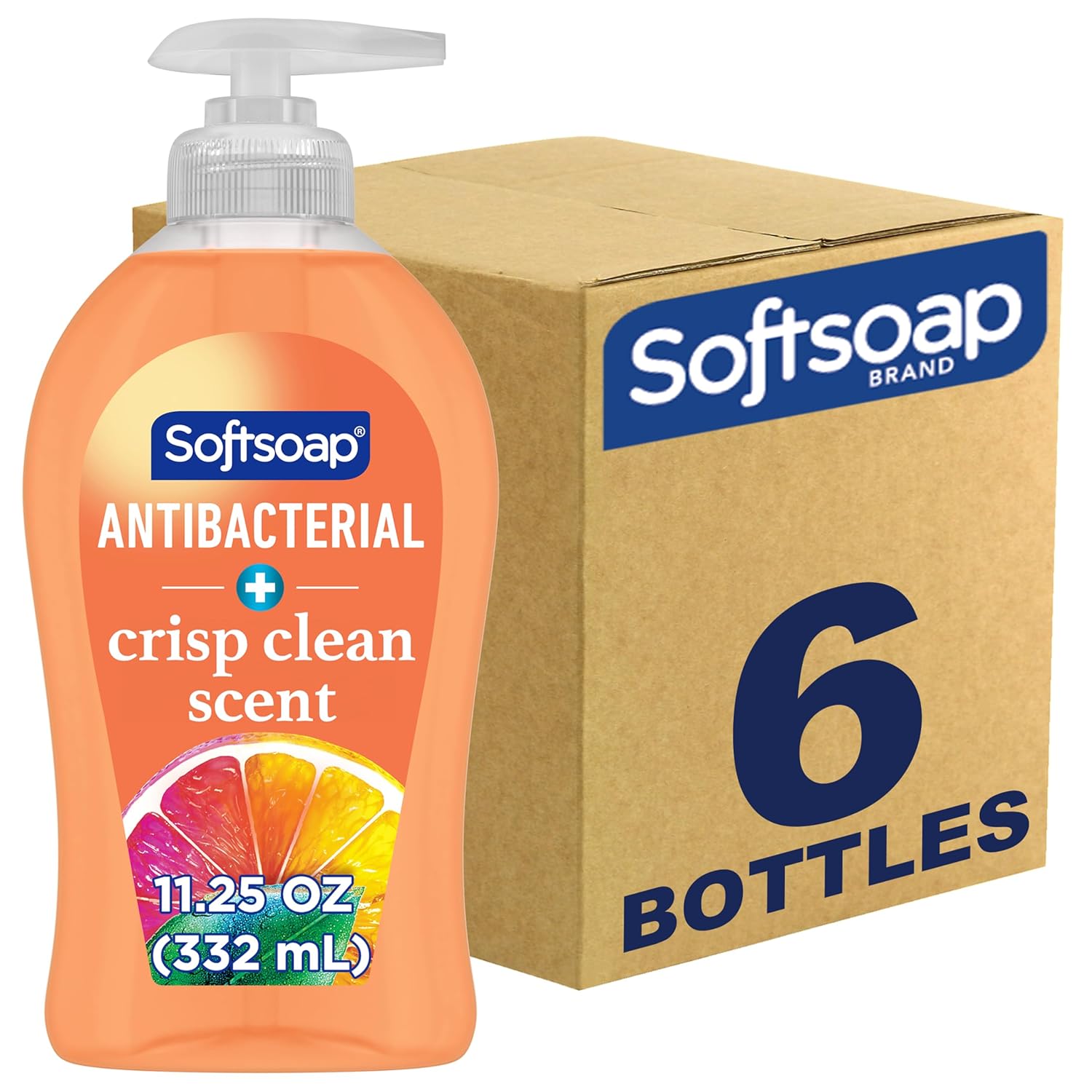 STOCK UP on a 6 Pack Antibacterial Liquid Hand Soap