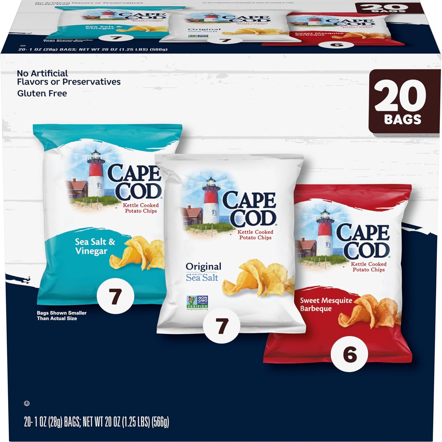 Cape Cod 20-Count Variety Pack $8.61 Shipped at Amazon