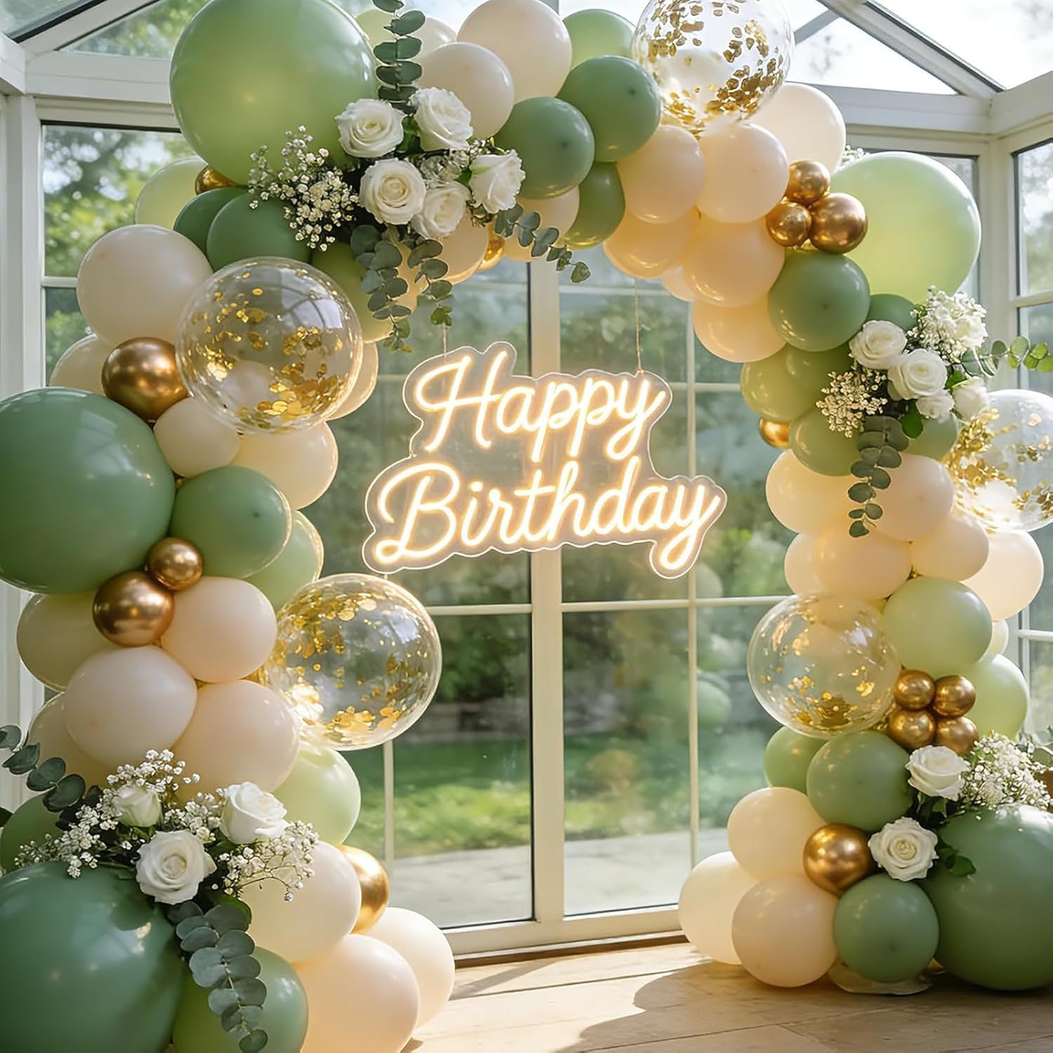 Sage Green Balloons Arch Kit – 129 PCs Olive  at an Amazing Price on Amazon