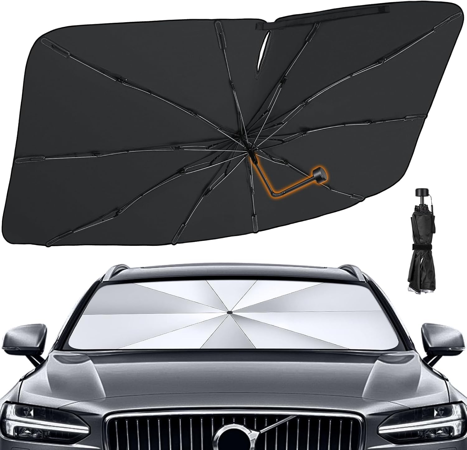 Windshield Sun Shade Umbrella ONLY $19.98 at Amazon